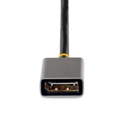 StarTech.com Cable 30cm Adaptador HDMI a DisplayPort - Activo - 4K 60Hz - Conversor HDMI 2.0 a DP 1.2 - HDR - Alimentado por el