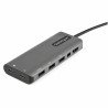 StarTech.com Adaptador Multipuertos USB-C - Docking Station USB Tipo C a HDMI o Mini DisplayPort 4K60 - Replicador de Puertos