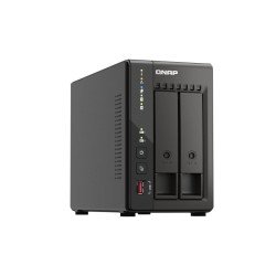 NAS QNAP TS-253E, Torre, Intel® Celeron®, J6412, Negro