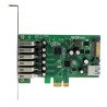 Tarjeta PCI Express de 7 puertos USB 3.0, con perfil bajo o completo