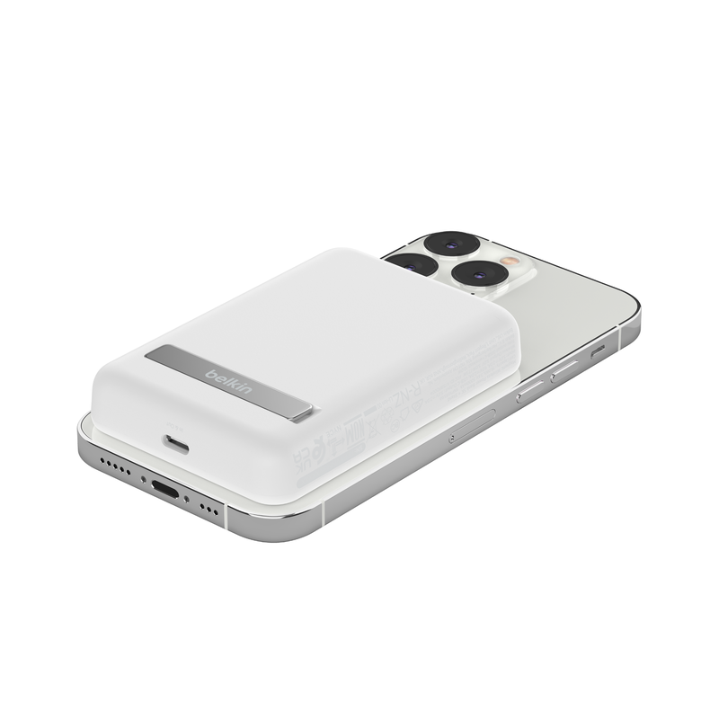 Cargador inalámbrico Belkin BoostCharge, 5000 mAh, Blanco