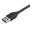 Concentrador USB para computadora de escritorio o Portátil, 5000 Mbit/s, Negro, Gris, Plástico, 28 cm