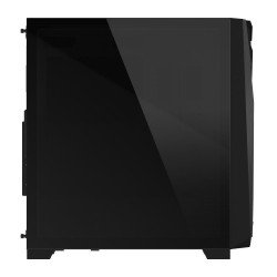 Gabinete Gigabyte C301 GLASS, Midi Tower, PC, Negro, ATX, EATX, micro ATX, Mini-ITX, Vidrio, Plástico, Acero, Juego