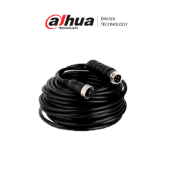 Cable extensor tipo aviación de 3 metros, para transmisión de video y audio analógico, conectores m12 hembra a m12 macho, 4 pine