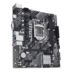 Tarjeta madre ASUS PRIME H510M-K R2.0, Intel, LGA 1200, Celeron, Core i3, Core i5, Core i7, Core i9, DDR4-SDRAM, 64 GB, DIMM