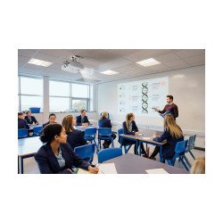 Videoproyector Epson powerlite L260F, 3lcd, full hd, 4600 lúmenes, red, USB, HDMI, wifi, miracast laser.