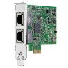 Tarjeta de red 332t pcie HP 2 puerto 1GB para servidores HP