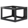 Rack abierto de 19 intellinet para montaje en pared, 4 postes, 6u