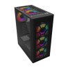 Gabinete Balam Rush dragonfly mesh gm740, media torre, ATX, micro ATX,