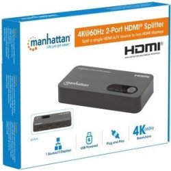 Intellinet 207614 divisor de video HDMI 2x HDMI