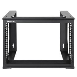 Rack abierto de 19 intellinet para montaje en pared, 2 postes, 6u