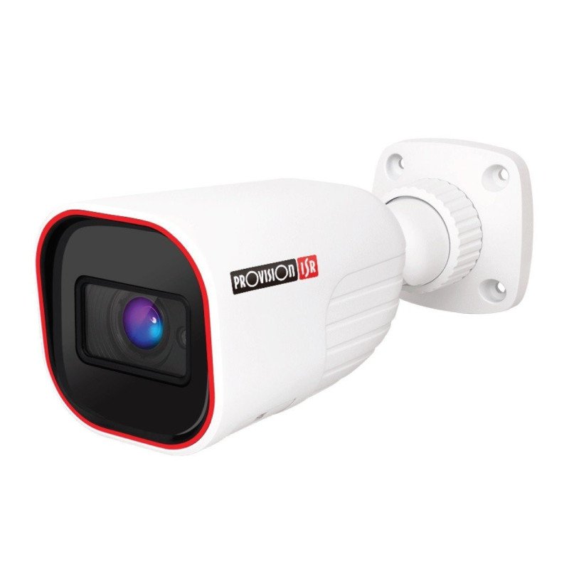 Cámara ahd, provision ISR, i4-350a-28, tipo bala, 5mp, ir 40 mts, lente 2.8mm, ip67