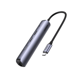 HUB USB-C (Docking Station) 5 en 1, Ultra Delgado, 2 USB-A 3.1 a (5 Gb