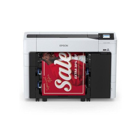 Plotter Epson Sure color doble rollo t3770de, 24 pulgadas, USB, tarjeta red, 2400 x 1200 PPP