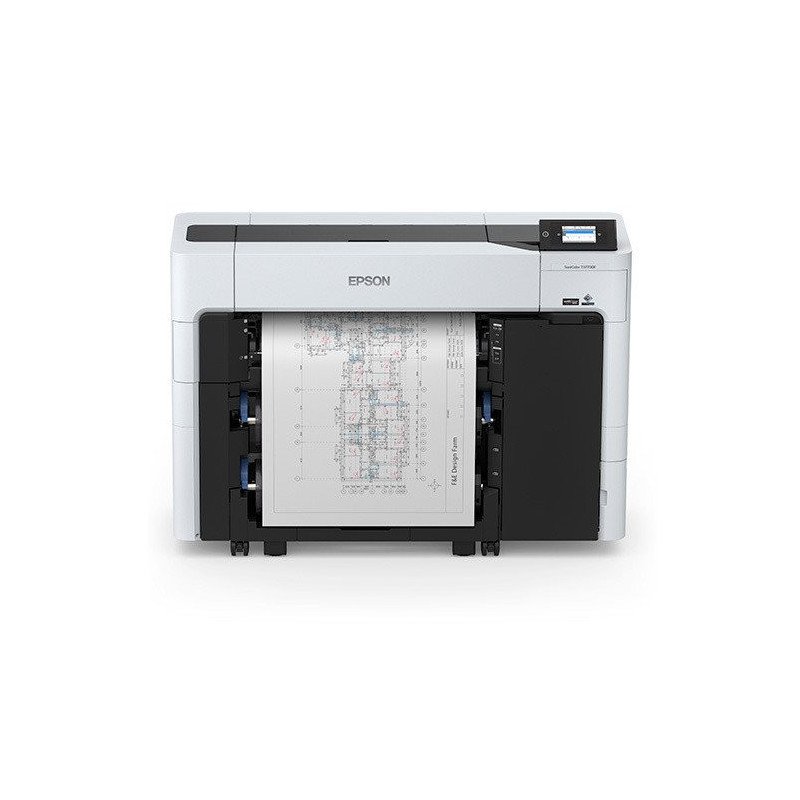 Plotter Epson Sure color doble rollo t3770de, 24 pulgadas, USB, tarjeta ...