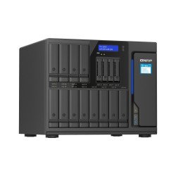 NAS Qnap TS-1655-8G, 16 bahías, 12 SATA de 3, 5 + 4 SATA de 2, 5, ocho núcleos 2.8GHz, 8GB DDR4 hasta 128GB, 2 pto 2, 5 GBE