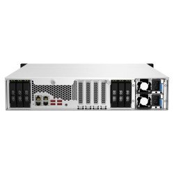 NAS Qnap TS-H1887XU-RP-E2336-32G-US, 18 bahías, rack 2u, Intel Xeon 6 núcleos, hasta 4.8 GHz, 32GB RAM, hasta 128GB, 2.5g