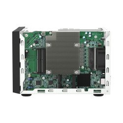 NAS Qnap TVS-H674-I3-16G-US, 6 bahías núcleo cuádruple 3.3GHz, 16GB DDR4 hasta 64GB, 2 pto 2, 5 GBE, USB 3.2 x2, hotswap,