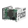 NAS Qnap TVS-H674-I3-16G-US, 6 bahías núcleo cuádruple 3.3GHz, 16GB DDR4 hasta 64GB, 2 pto 2, 5 GBE, USB 3.2 x2, hotswap,