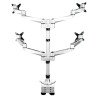 StarTech.com Soporte de Montaje para Cuatro Monitores - con Movimiento Total - Premium