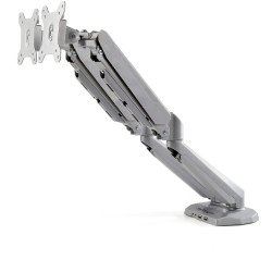 StarTech.com Brazo de Soporte para 2 Monitores - para Pantallas VESA de 15 a 32IN con Hub USB de 2 Puertos