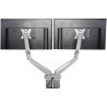 StarTech.com Brazo de Soporte para 2 Monitores - para Pantallas VESA de 15 a 32IN con Hub USB de 2 Puertos