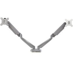 StarTech.com Brazo de Soporte para 2 Monitores - para Pantallas VESA de 15 a 32IN con Hub USB de 2 Puertos