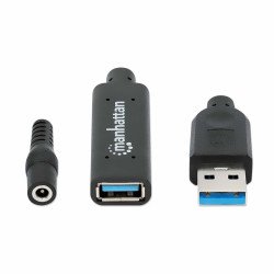Cable USB V3.0 Ext. Activa 15.0M Negro