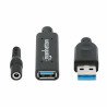 Cable USB V3.0 Ext. Activa 15.0M Negro
