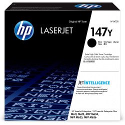 Cartucho de tóner HP Original LaserJet 147Y negro de capacidad superior, 42000 páginas, Negro
