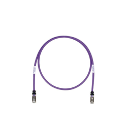 Patch cord Cat 6a, blindado s, ftp, cm, ls0h, 10ft, color violeta