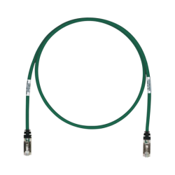 Patch cord Cat 6a, blindado s, ftp, cm, ls0h, 20ft, color verde