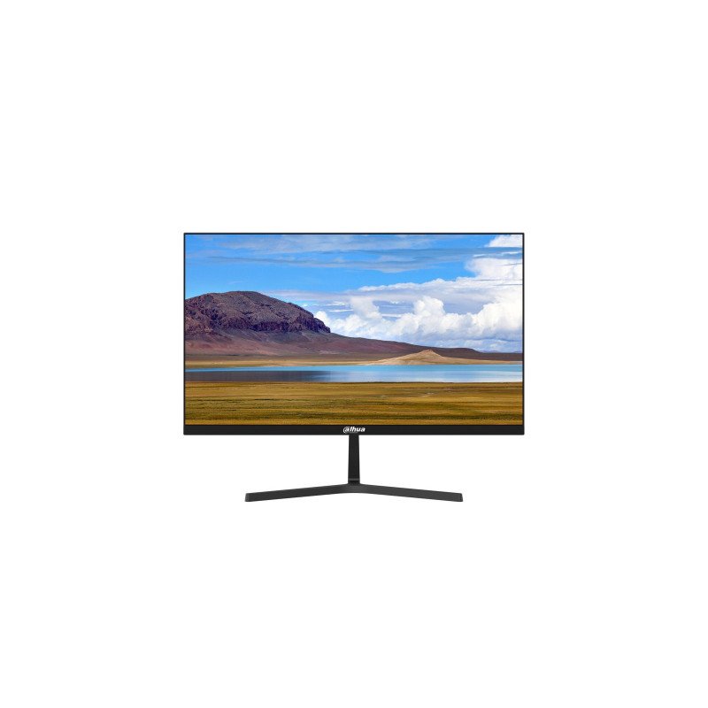 Monitor LED Dahua LM27-b200 27 FHD 1920x1080, aspecto 16:9, 75 hz, tr 5 ms, panel va, HDMI (1) y VGA (1), bocinas 1w color negro