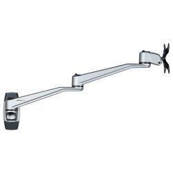 Brazo de Montaje en Pared para Soporte de Monitores VESA hasta 30" - con Brazo Articulado de 52cm - Premium, 14 kg