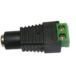 Adaptador de alimentación de energía para cámaras dc hembra provision