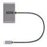 StarTech.com Hub Concentrador USB-C de 4 Puertos con Entrega de Alimentación de 100W de Paso - Ladrón USB Tipo C - - 2x USB-A +