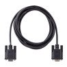 StarTech.com Cable 3m Serie RS232 para Módem Nulo, Crossover Cruzado Serial con Blindaje de Al-Mylar, Cable DB9 de Puerto COM