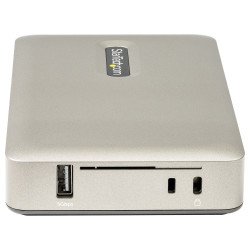Docking station DKM30CHDPD, Alámbrico, USB 3.2 Gen 1 (3.1 Gen 1) Type-C, 65 W, 3,5 mm, 10,100,1000 Mbit/s, Gris