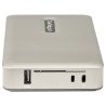 Docking station DKM30CHDPD, Alámbrico, USB 3.2 Gen 1 (3.1 Gen 1) Type-C, 65 W, 3,5 mm, 10,100,1000 Mbit/s, Gris