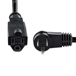 StarTech.com RFX-6F-POWER-CORD cable de transmisión Negro 1,8 m NEMA 5-15P NEMA 5-15R