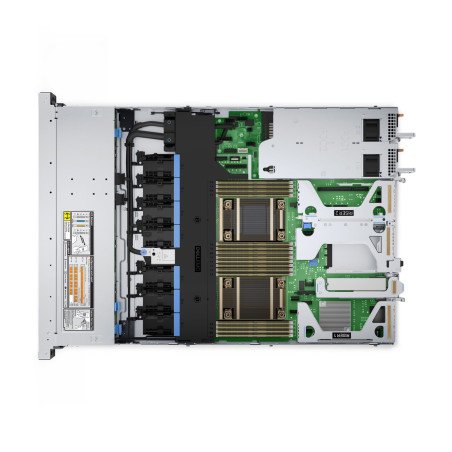 Servidor en rack DELL PowerEdge R450, 2,1 GHz, 4310, 16 GB, DDR4-SDRAM, 480 GB, rack (1U)
