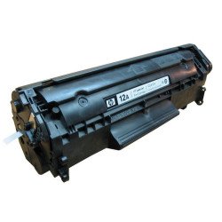 Cartucho 12A, tóner para impresora láser, negro