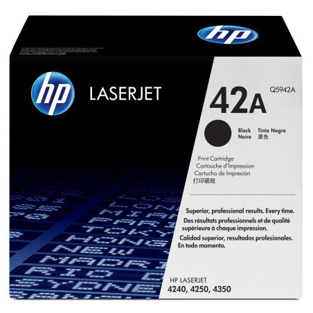 Cartucho tóner 42A para impresora laser, negro