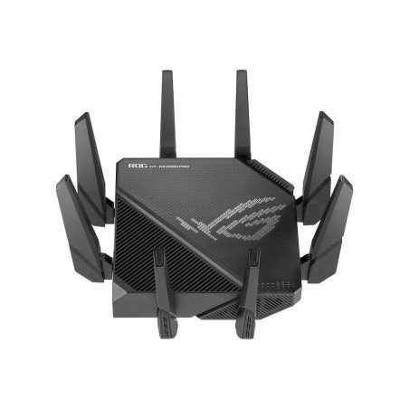 Router de escritorio ASUS ROG Rapture GT-AX11000 Pro, Wi-Fi 6 (802.11ax), Tribanda (2,4 GHz/5 GHz/5 GHz), Ethernet, Negro