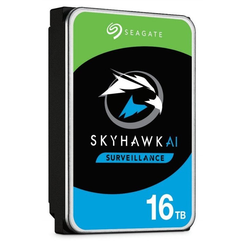 Disco duro Seagate Surveillance HDD SkyHawk AI, 3.5", 16 TB, 7200 RPM
