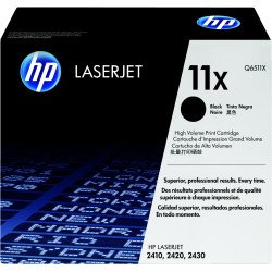 Q6511X Tóner HP negro 11x para LaserJet, 2420, 2430