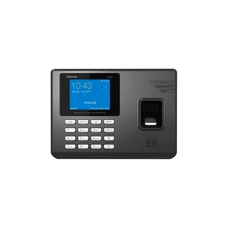 Control de asistencia, Anviz AN-GC150, huella, rfid, pin, wifi, LAN, crosschex estándar, 1,000 usuarios