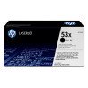 Tóner negro  HP 53X de alta capacidad negro, Negro, HP, HP LaserJet P2014, P2015, M2727mfp, Q7553X Tóner negro  HP 53X de alta capacidad negro, Negro, HP, HP LaserJet P2014, P2015, M2727mfp, Q7553X