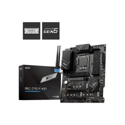 Tarjeta madre MSI pro z790-p wifi DDR5 m.2 PCIe 5.0 13th 1700 ATX DP