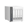 QNAP TS-433 NAS Torre Ethernet Blanco Cortex-A55